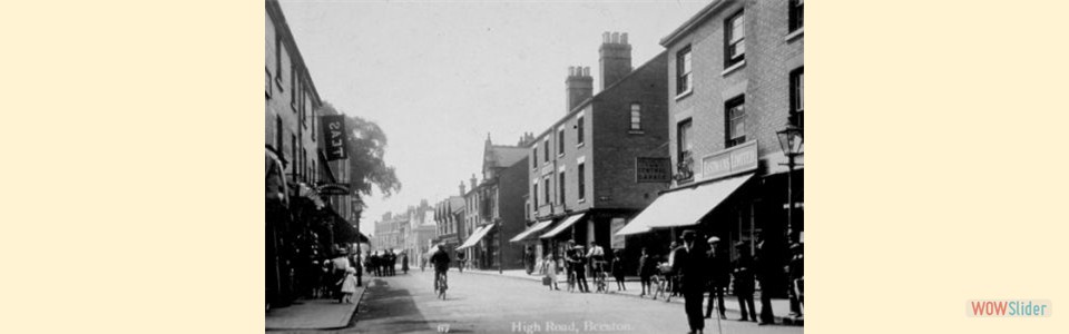 High Road from Stoney Street