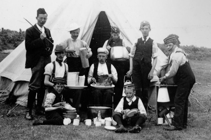 Boys Brigade Camp 1900