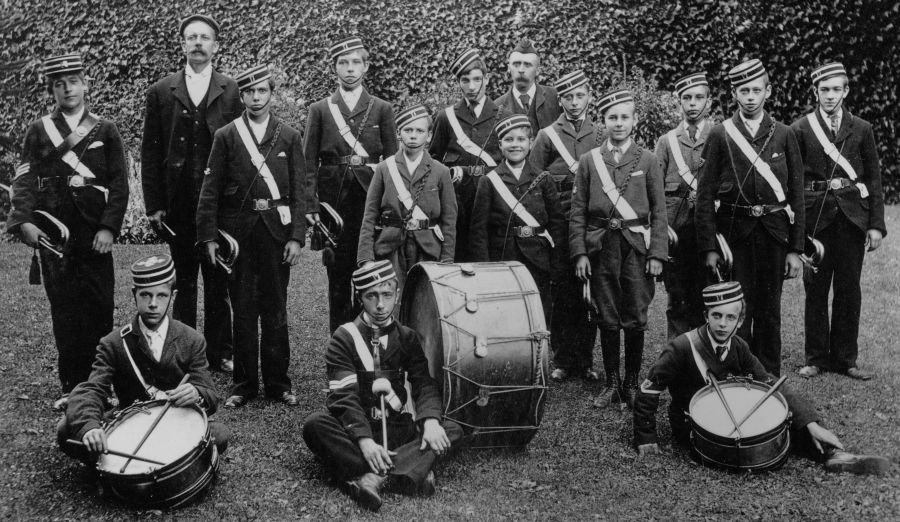 Boys Brigade Inspection 1900