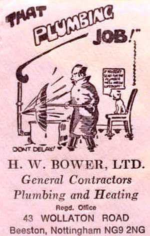 Bower Advert