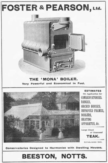 Foster & Pearson 1905 ad