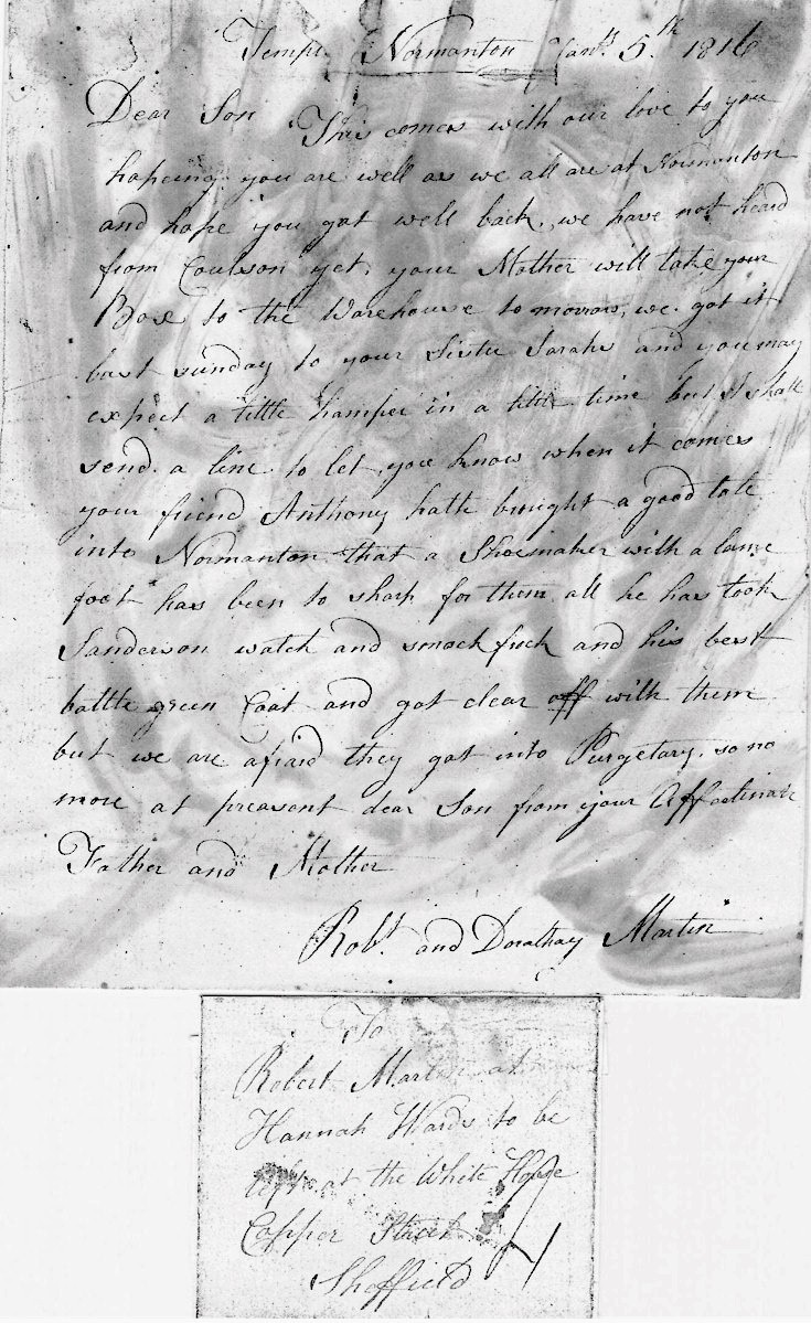 Martin letter