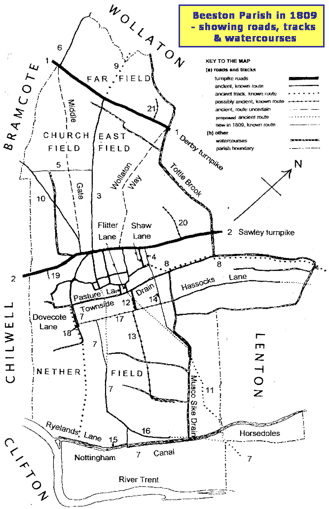 Roads, Tracks & Watercourses