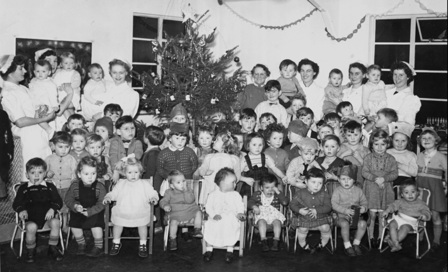 Nursery Christmas 1954