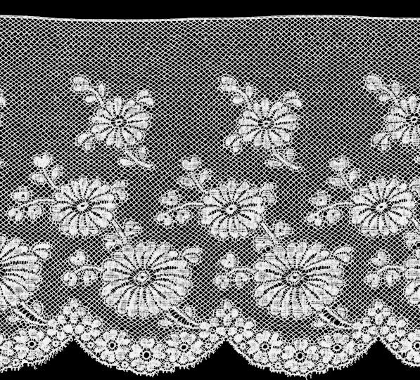 Typical 1880s lace