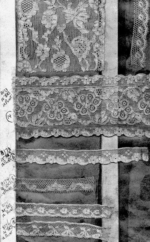 Lace pattern book